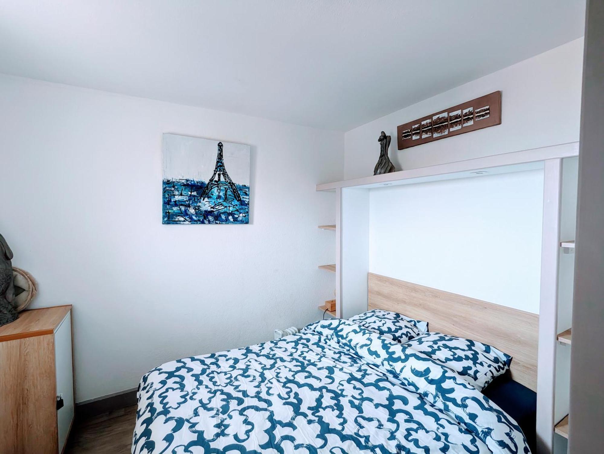 T2 Climatise Vue Sur Mer, Wifi, Piscine Et Parking Sète Kültér fotó
